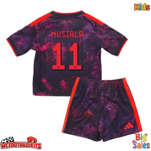 Bayern Munich Nathaniel Brown #11 Replica Third Stadium Kit for Kids 2026-27 Short Sleeve (+ pants)